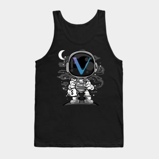 Astronaut Vechain Crypto VET Coin To The Moon Token Cryptocurrency Wallet Birthday Gift For Men Women Kids Tank Top